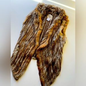 Women’s Cripple Creek Rabbit Fur Vest